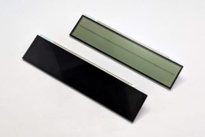 side by side comparison of OEM and Black 2002-2009 Lexus SC430 Climate LCD Screens