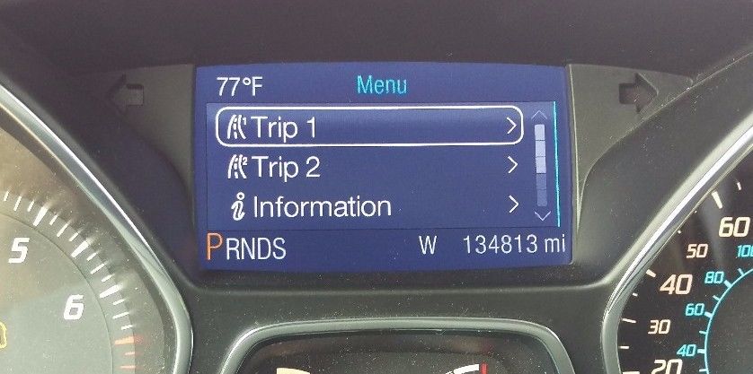 Ford Escape, Fusion, or Explorer Instrument Cluster TFT LCD Screen